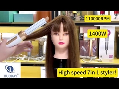 용기 25mm 배럴 헤어 컬러 세라믹 코팅 플레이트