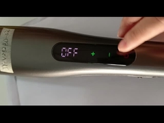 블랙 살롱 2인1 휴대용 헤어 라이트너 스마트 터치 스크린 LCD 디스플레이