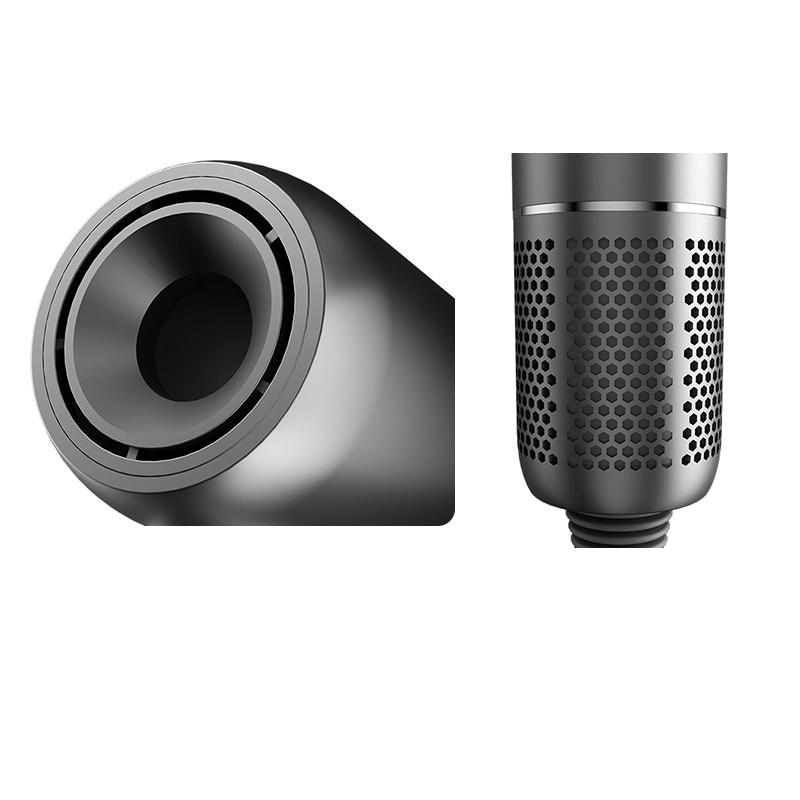 1600W 고속 브러쉬 없는 헤어 드라이어 음성 이온 LCD 화면
