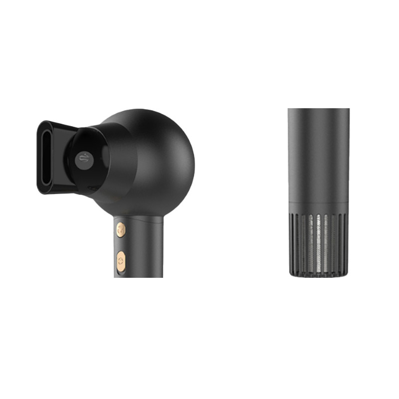 1600W 1800W 전문 헤어 드라이어 LCD 디스플레이 고속 브러시리스 모터 스테프리스 조절 온도