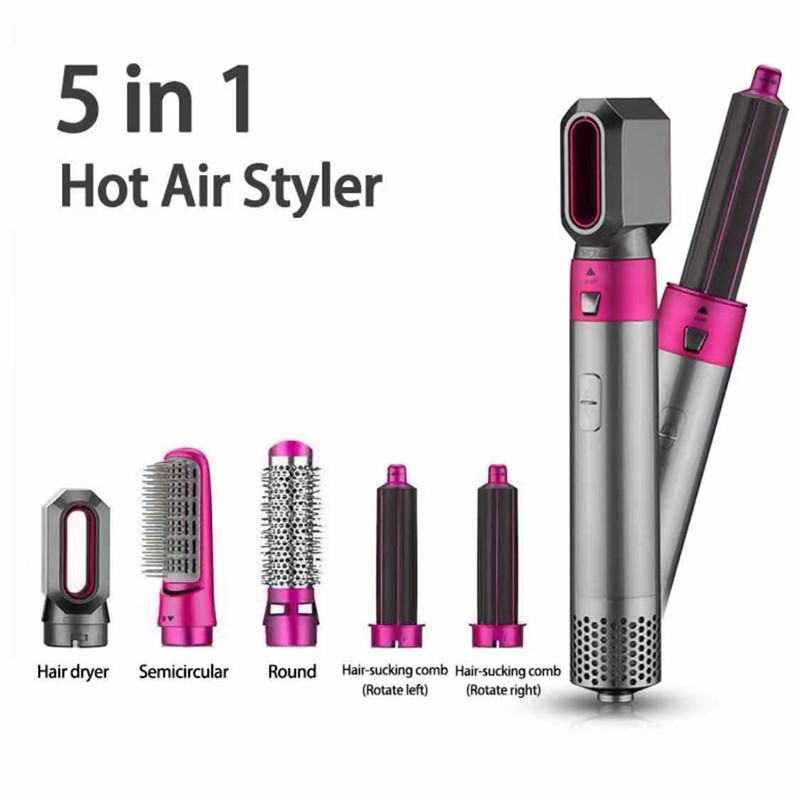 500W 신디자인 소매 저렴한 가격 다기능 공기 랩 가죽 상자 자동 핫 에어 브러쉬