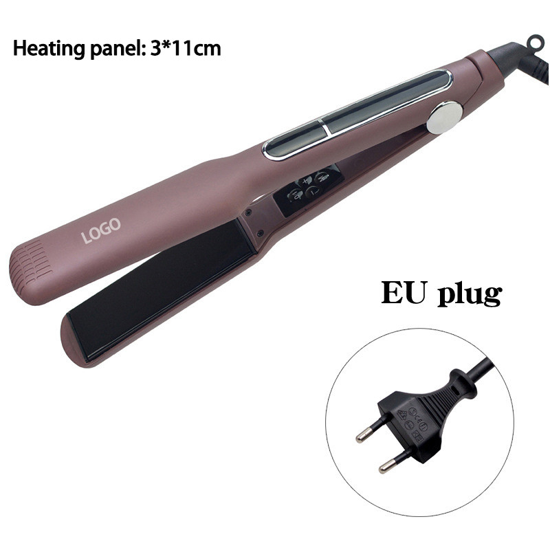 45W/60W MCH 빠른 난방 기술 2 in 1 헤어 라이트너 LCD 디스플레이 평면 철