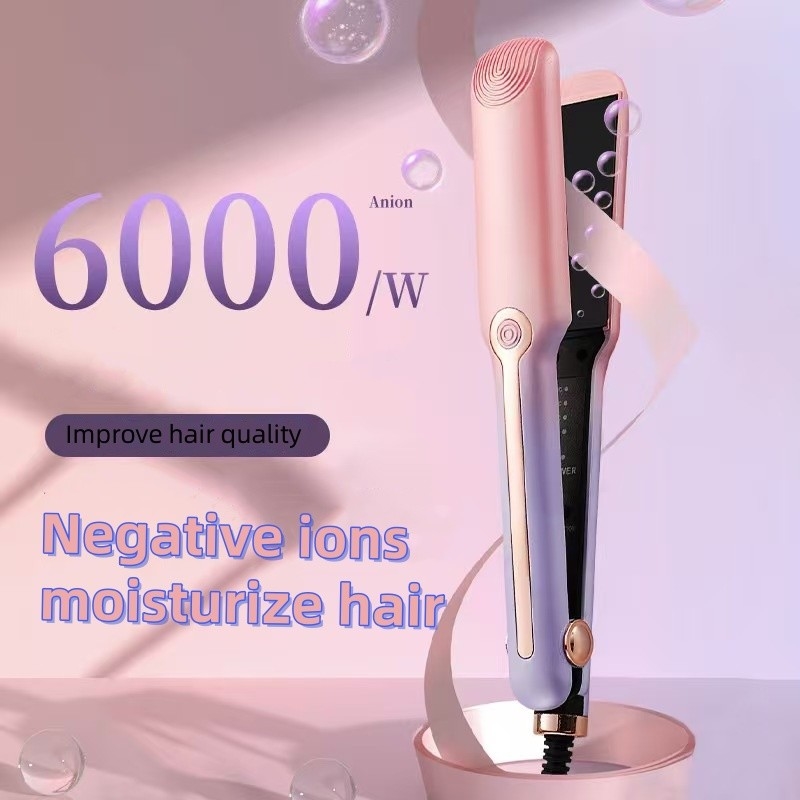 PTC 세라믹 기술 160C 180C 200C 220C를 가진 빠른 가열 넓은 판 헤어 라이트너