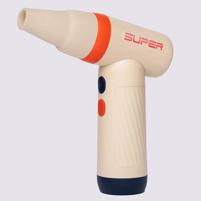 자동차용 40W 강력한 휴대용 제트 드라이 블로어 팬 오렌지 카키 / 블루 카키