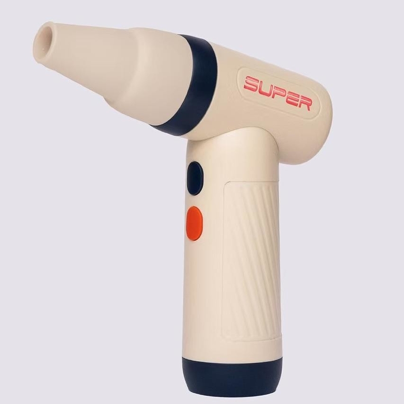 자동차용 40W 강력한 휴대용 제트 드라이 블로어 팬 오렌지 카키 / 블루 카키