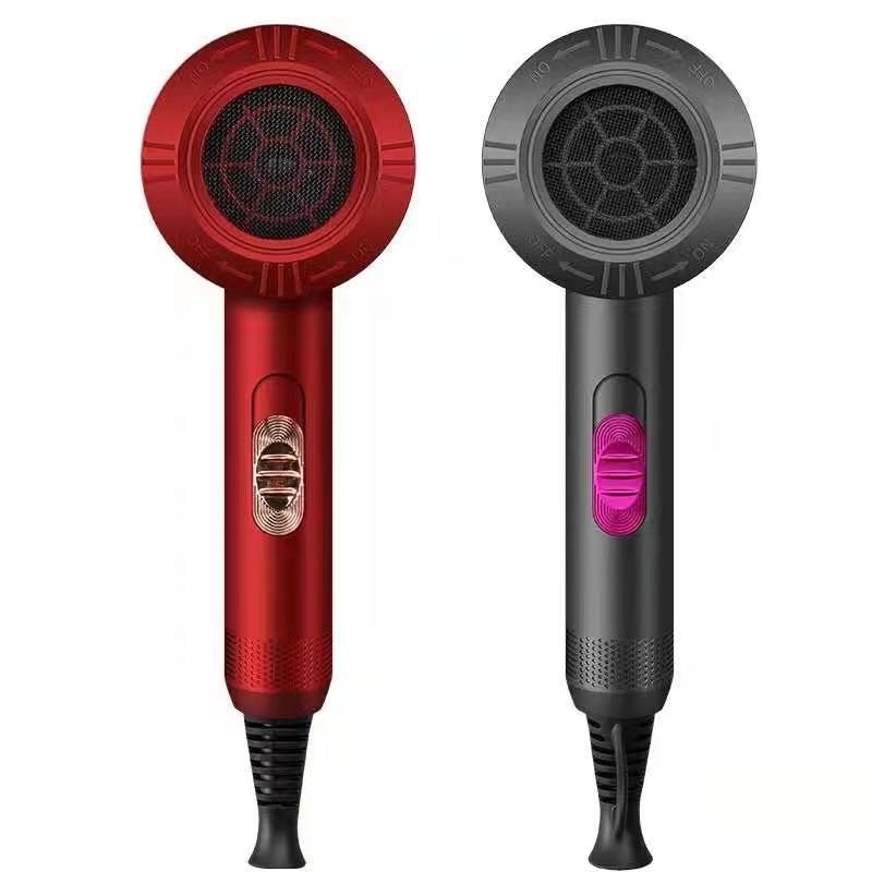 1300W 강력한 헤어 드라이어 AC 모터 빠른 건조 이온 난방 설정 1 디퓨저와 2 농도 노즐