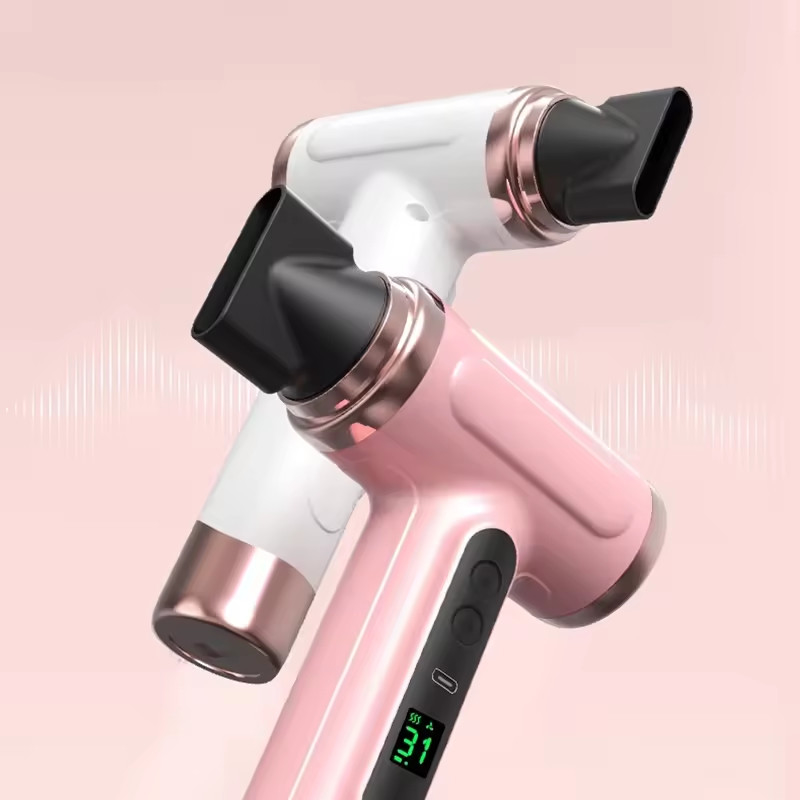 높은 농도의 음이온 기술을 가진 LCD 디스플레이 무선 헤어 드라이어