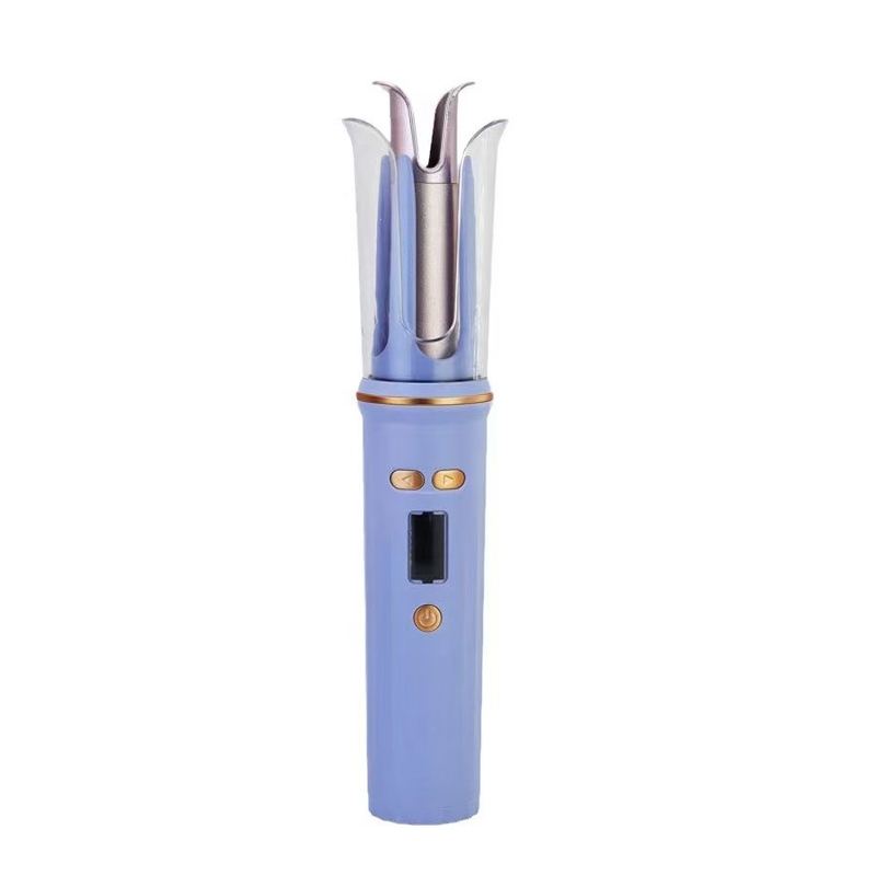 USB 재충전 가능한 휴대용 헤어 컬러 여행 무선 미니 헤어 철자 자동 컬러 LCD 디스플레이 온도
