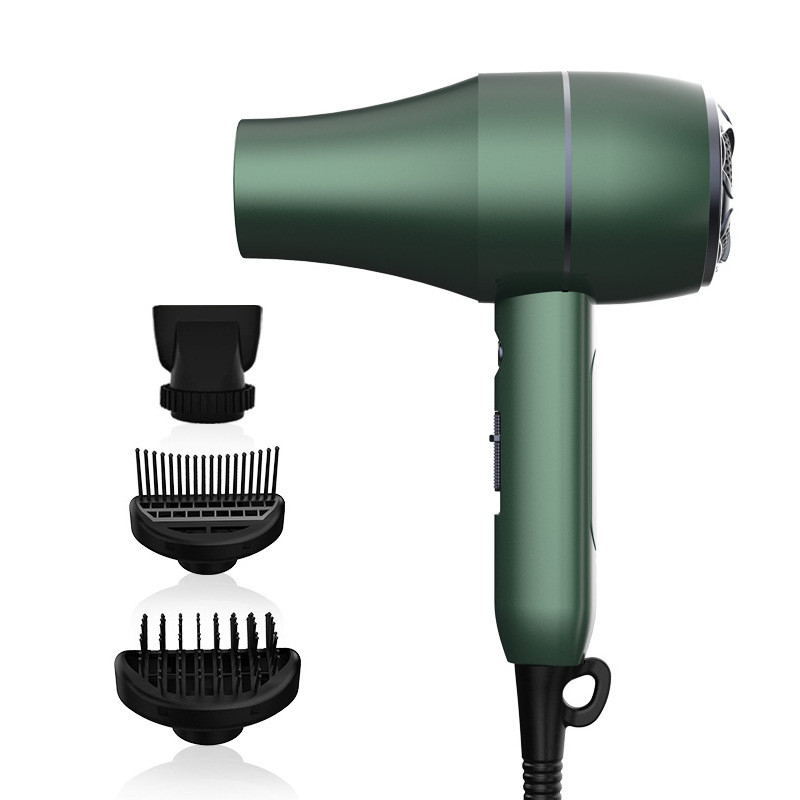 1800W AC 모터 헤어 드라이어 프로 샐러드 성능 2m 전원 코드로 Frizz 없이 빠른 건조