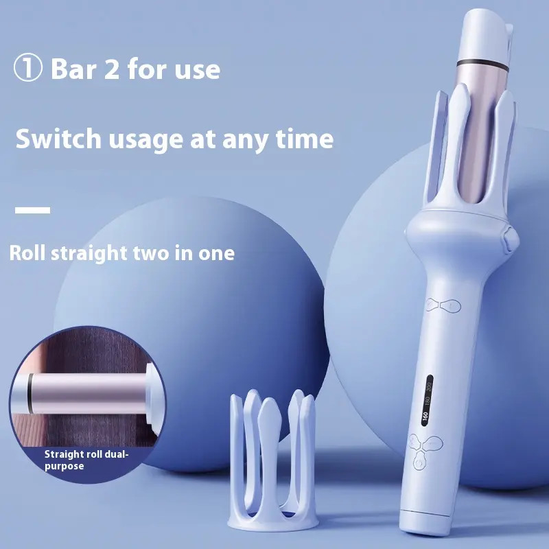 2 in 1 자동 컬링 아이언 35W 빠른 난방 및 비핑 소리