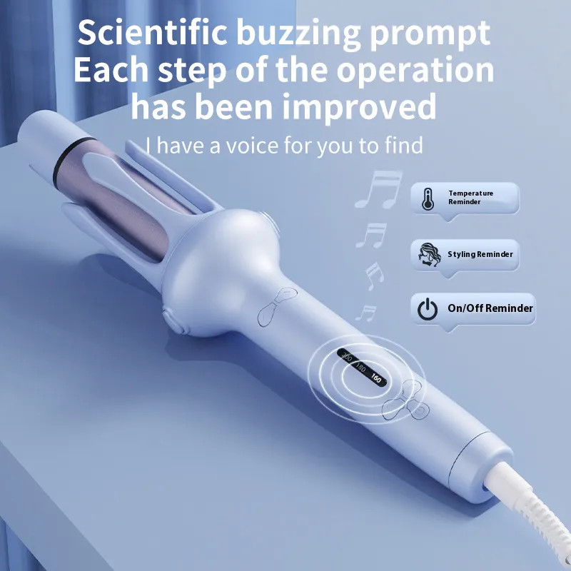 2 in 1 자동 컬링 아이언 35W 빠른 난방 및 비핑 소리