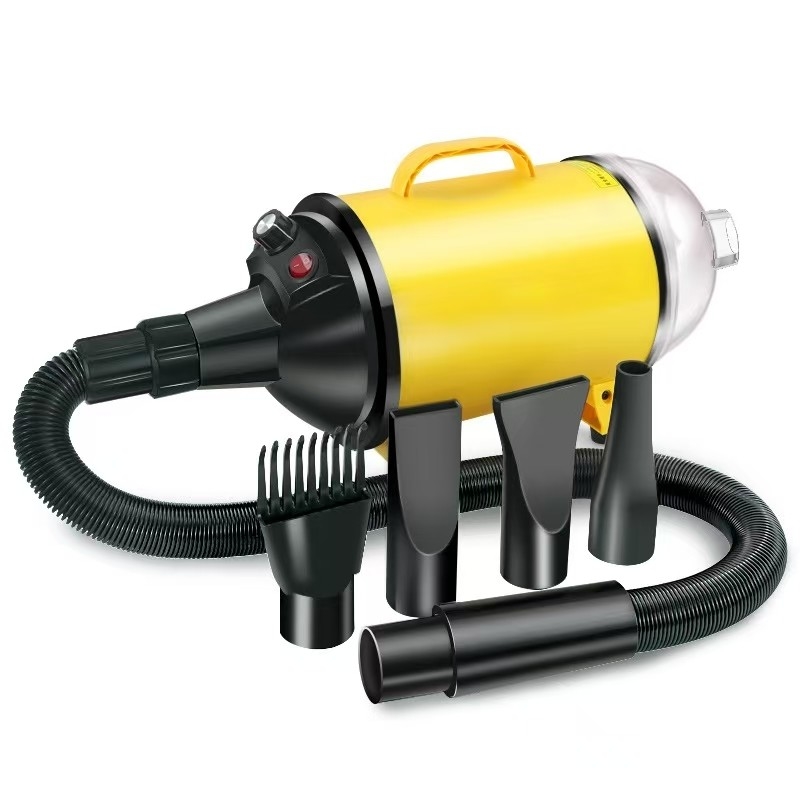 2 in 1 애완 동물 헤어 드라이어 진공 2100W Stepless 바람 속도 수준으로 애완 동물 정비 장비